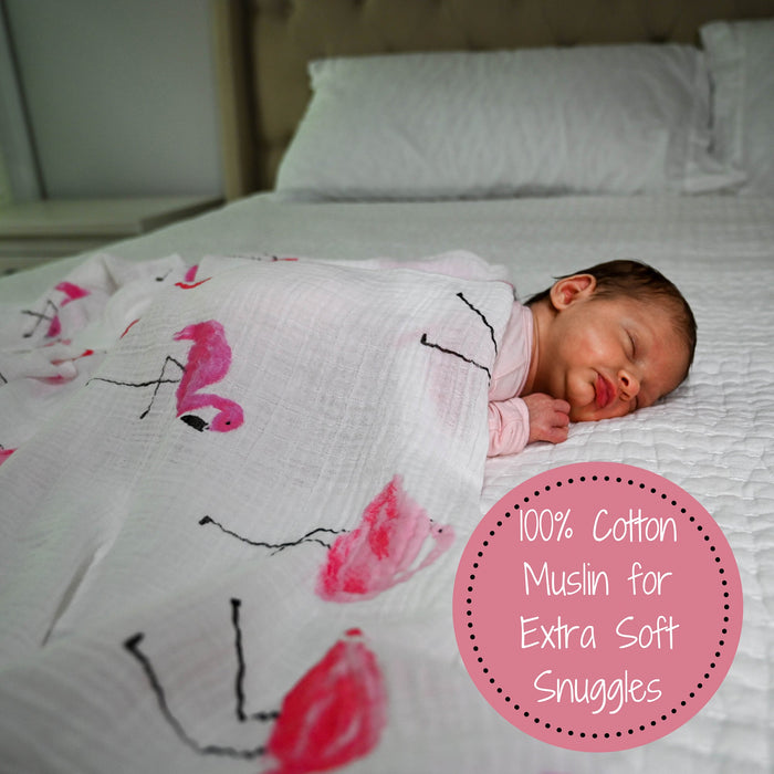Flamazing Baby Muslin Swaddle Blanket