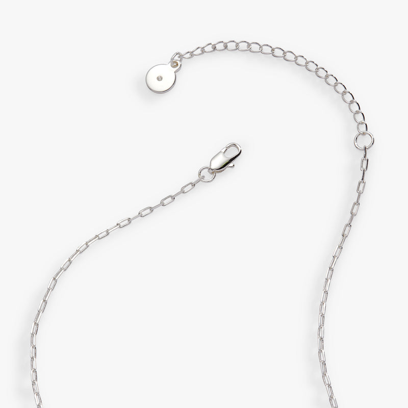 Faith and Family Rosette Pendant Necklace