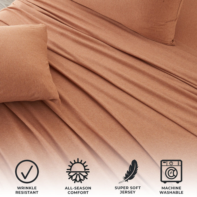 4-Piece Jersey Sheet - Carmen Collection