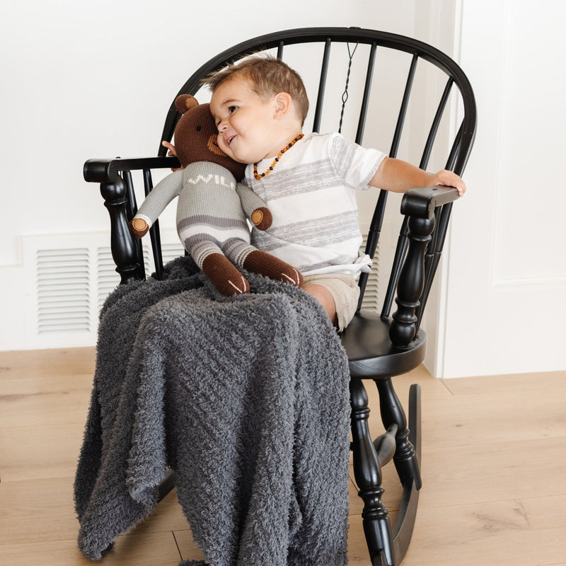 RIBBED BAMBONI® RECEIVING BLANKETS