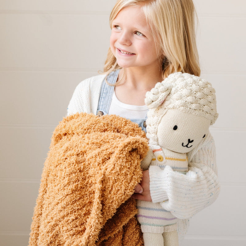 RIBBED BAMBONI® TODDLER BLANKETS