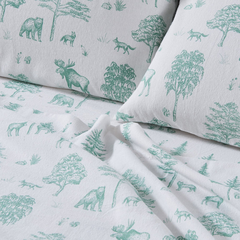 4-Piece Turkish Cotton Flannel Sheet - Stratton Collection