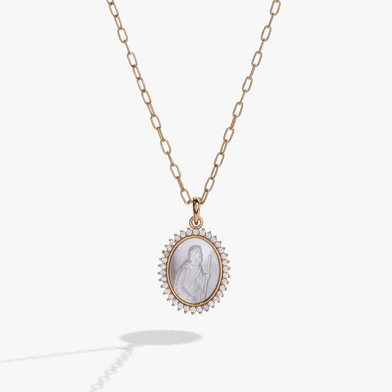 Divine Guides St. Christopher Pendant Necklace