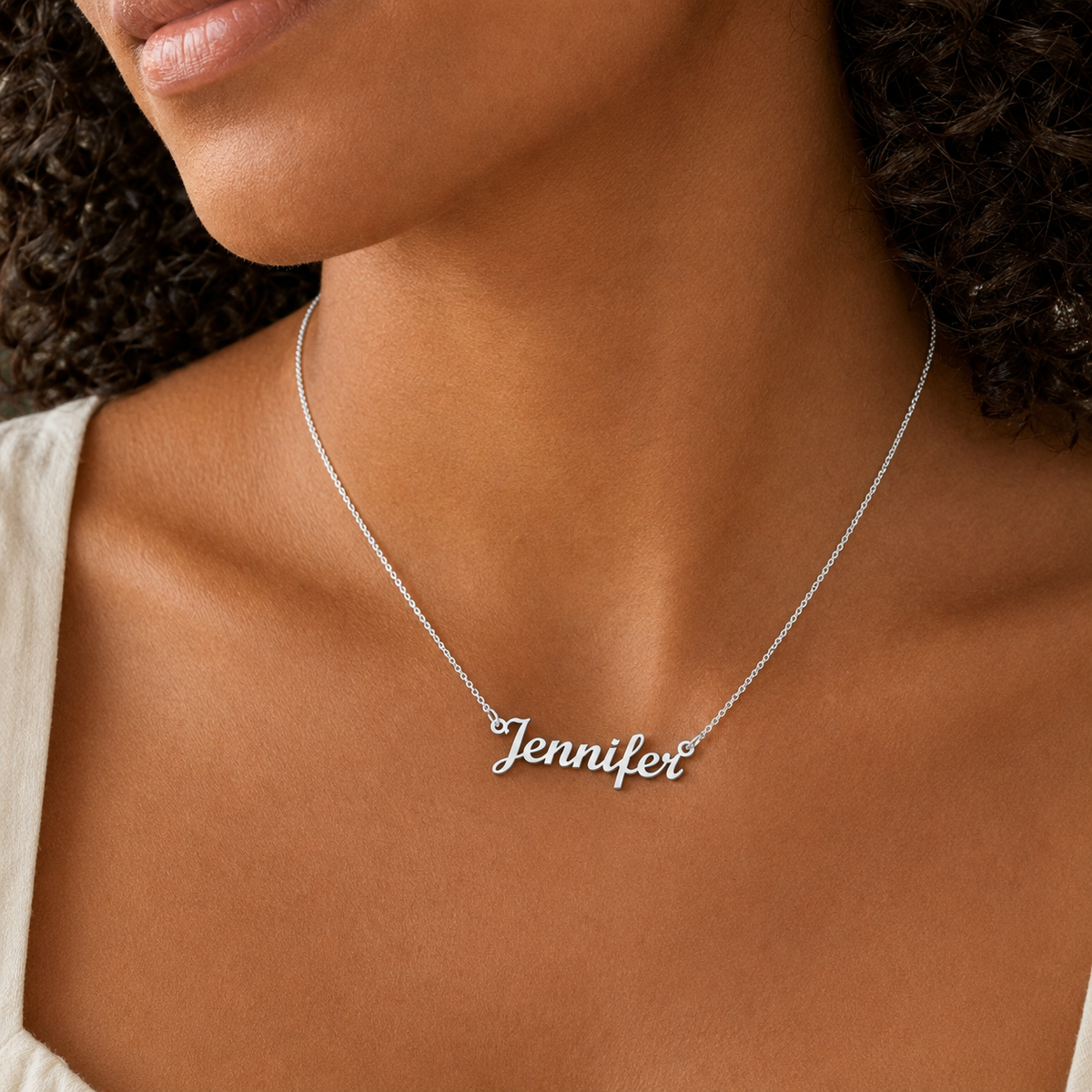 Your Name, Your Story – Personalized Script Name Necklace for Her
