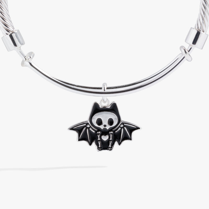 Bat Skeleton Bangle Bracelet