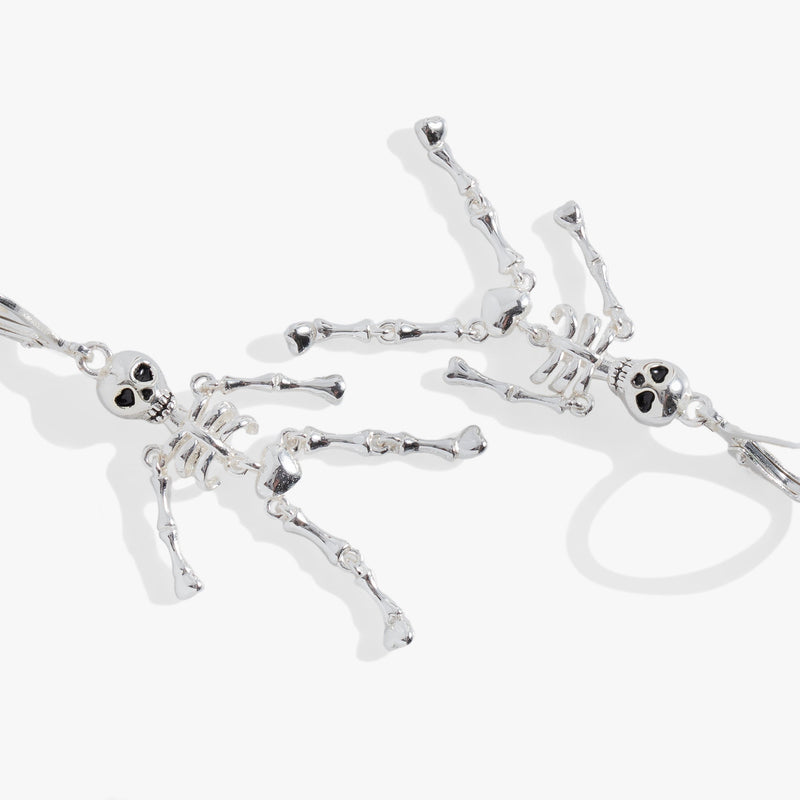 Skeleton Drop Earring