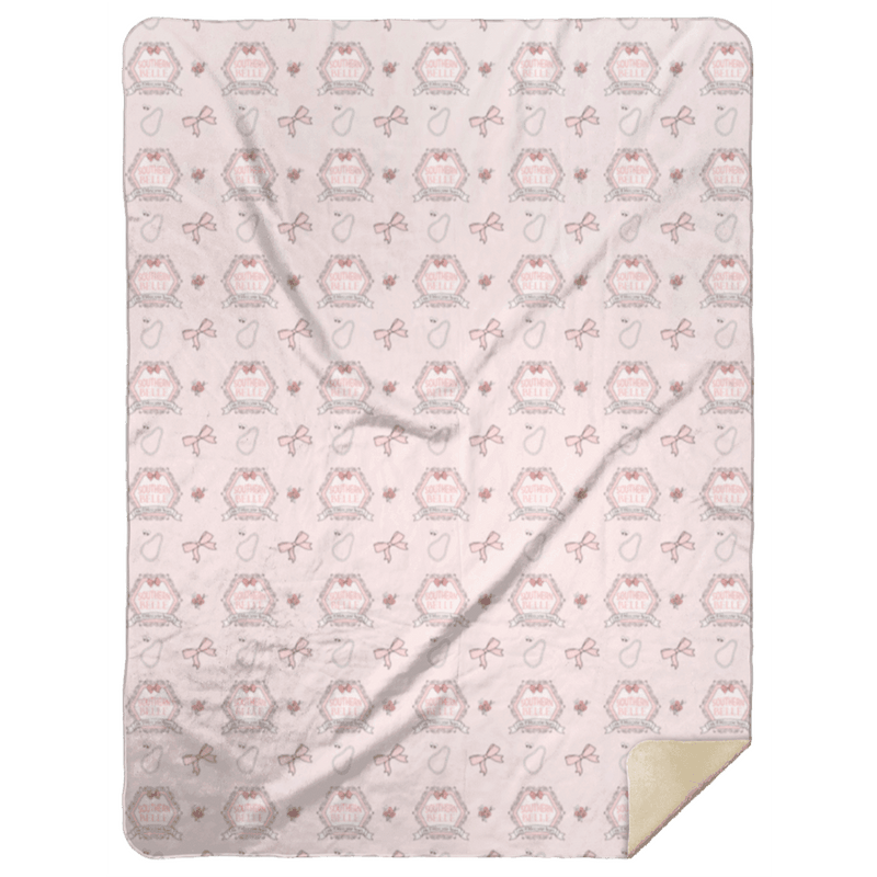 Southern Belle Plush Throw Blanket 60x80