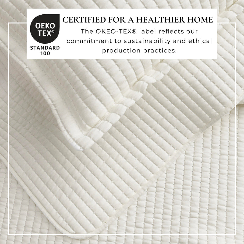 3-Piece Solid Quilt - Alicia Collection