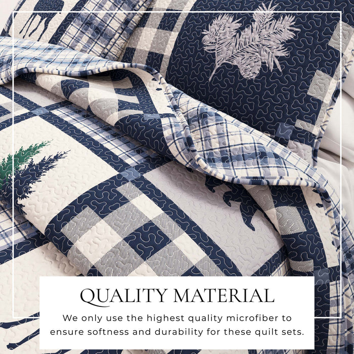 3-Piece Lodge Quilt - Stonehurst Collection