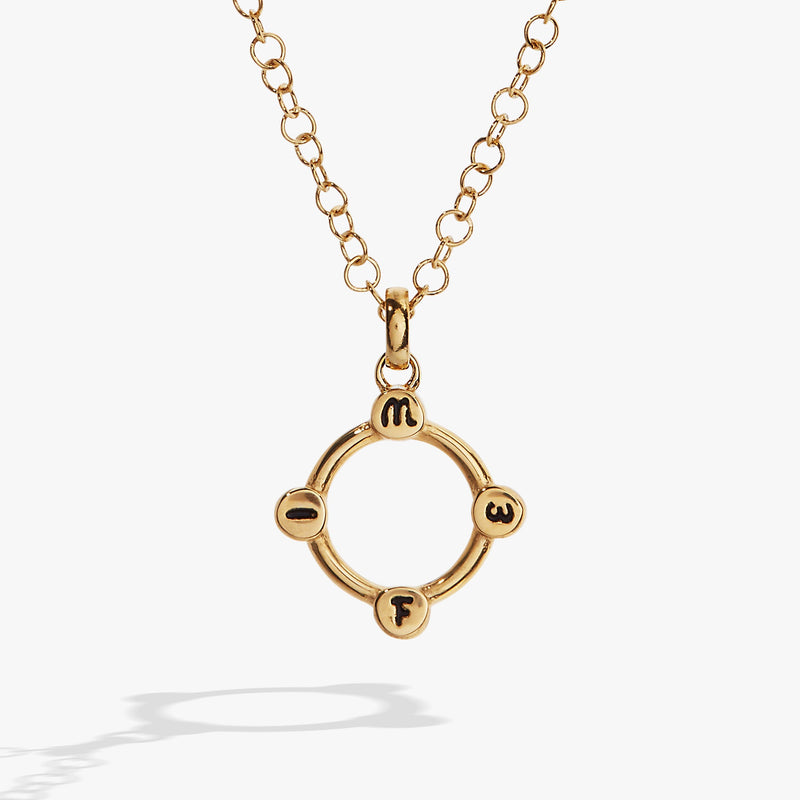 Wife Hidden Message Acrostic Necklace