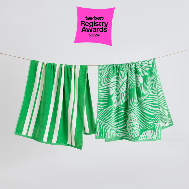 Cotton Velour Beach Towel - Maui Collection