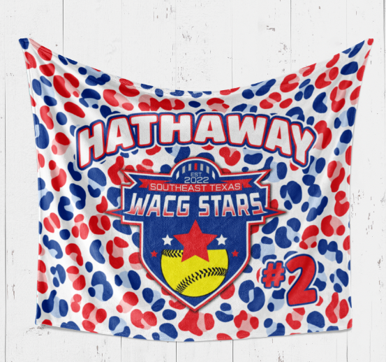 WACG STARS - Personalized Blanket